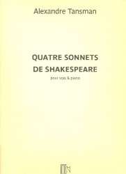 4 Sonnets de Shakespeare - - Alexandre Tansman