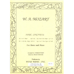 4 Concertos KV412, KV417, KV447, KV495 - - Wolfgang Amadeus Mozart