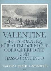 6 Sonaten op.5 Band 1 (Nr.1-3) - - Roberto Valentino