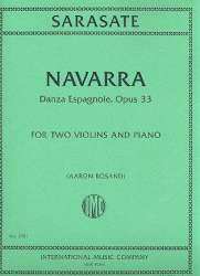 Navarra op.33 : for 2 violins and piano - Pablo de Sarasate
