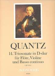 Triosonate D-Dur Nr.14 QV2-14 - für - Johann Joachim Quantz