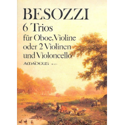 6 Trios - für Oboe, Violine (oder - Alessandro Besozzi