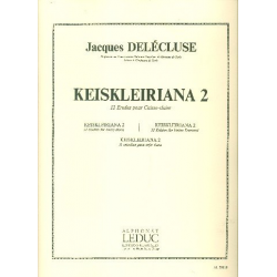 Keiskleiriana 2 - 12 Etudes -Jacques Delecluse