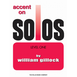 Accent on Solos Book 1 - William Gillock