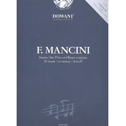 Sonate d-Moll Nr.1 (+CD) : - Francesco Mancini