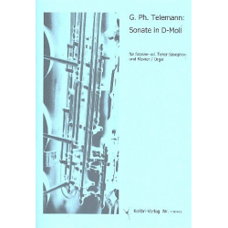 Sonate d-Moll : für Sopran- oder - Georg Philipp Telemann