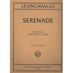 Serenade : for violoncello and - Ruggero Leoncavallo