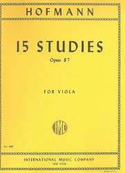 15 Studies op.87 : for viola - Richard Hofmann