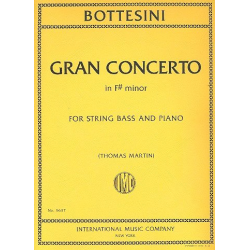 Gran Concerto f sharp minor : for - Giovanni Bottesini
