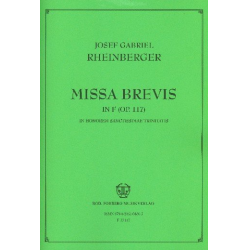 Missa in honorem sanctissimae - Josef Gabriel Rheinberger