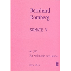 Sonate G-Dur op.38,2 - für -Bernhard Romberg