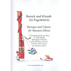 Barock und Klassik für Fagottminis -