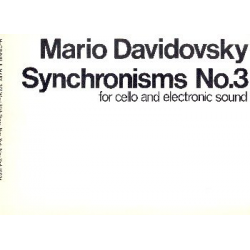 Synchronisms no.3 (+CD) - - Mario Davidovsky
