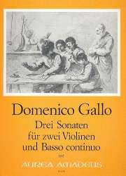 3 Sonaten - für 2 Violinen und Bc - Domenico Gallo