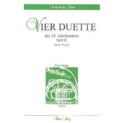 4 Duette des 18. Jahrhunderts Band 2 : -Ignaz Joseph Pleyel