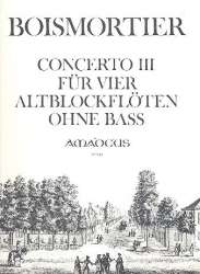 Concerto F-Dur Nr.3 op.15,3 - für - Joseph Bodin de Boismortier