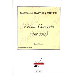 VIOTTI : CONCERTO N022 SOLO N01 - Giovanni Battista Viotti