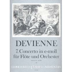 Konzert e-Moll Nr.7 - Partitur - Francois Devienne