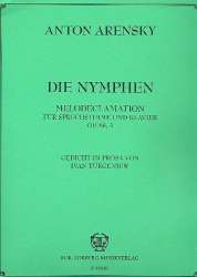 Die Nymphen op.68,3 : für - Anton Stepanowitsch Arensky