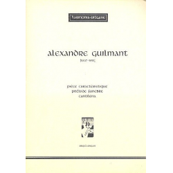Pièce caracteristique : for organ -Alexandre Guilmant