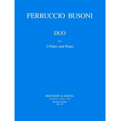 Duo : for 2 flutes and piano - Ferruccio Busoni