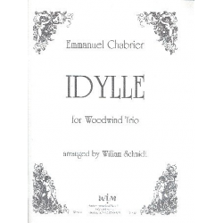 Idylle : for flute, clarinet and bassoon - Alexis Emmanuel Chabrier