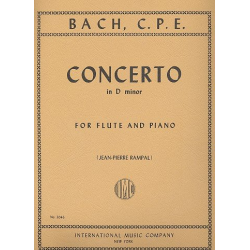 Concerto d minor for flute and - Carl Philipp Emanuel Bach