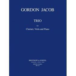 Trio : for clarinet, viola and piano - Gordon Jacob