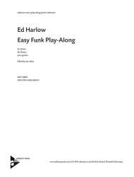 Easy Funk Play-Along - - Ed Harlow