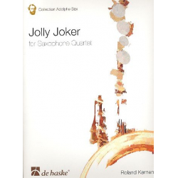 Jolly Joker : für 4 Saxophone ((S)AATBar) -Roland Kernen