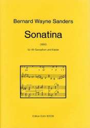 Sonatina für Altsaxophon in Es und Klavier (1 - Bernard Wayne Sanders