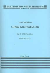 Campanula op.85,5 : für Klavier - Jean Sibelius