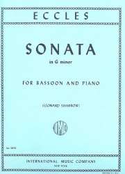 Sonate g-Moll : für Fagott und Klavier - Henry Eccles