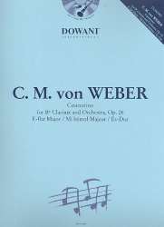Concertino Es-Dur op.26 (+CD) : -Carl Maria von Weber