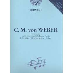 Concertino Es-Dur op.26 (+CD) : - Carl Maria von Weber