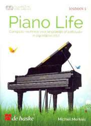 Piano Life - lesboek 1 (+2CD's) - Michiel Merkies