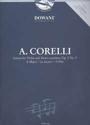 Sonate A-Dur op.5,9 (+CD) : - Arcangelo Corelli