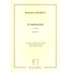 32 sonates vol.3 (nos.21-32) : - Domenico Cimarosa