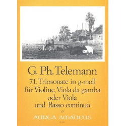 Triosonate g-Moll Nr.71 - für - Georg Philipp Telemann