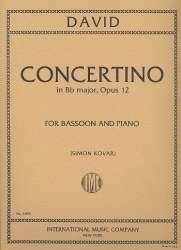 Concertino op.12 : for bassoon - Ferdinand David