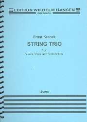 Streichtrio : für Violine, Viola -Ernst Krenek