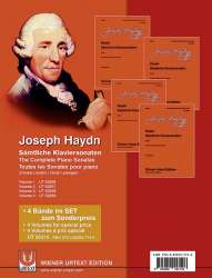 Sämtliche Klaviersonaten Band 1-4 -Franz Joseph Haydn / Arr.Oswald Jonas