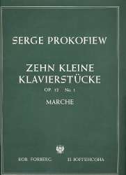 Marche op.12,1 : für Klavier - Sergei Prokofieff