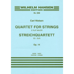 Streichquartett Es-Ddur op.14 - Carl Nielsen