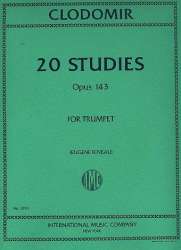20 Studies op.143 : for trumpet - Pierre Clodomir