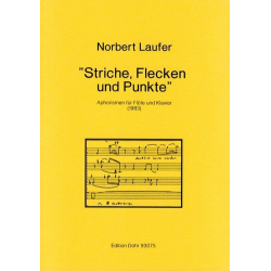 Striche, Flecken und Punkte' (1983) -Aphorismen für - Norbert Laufer