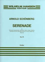 Serenade op.24,4  : Sonett - Arnold Schönberg