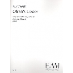 Ofrah's Lieder : - Kurt Weill