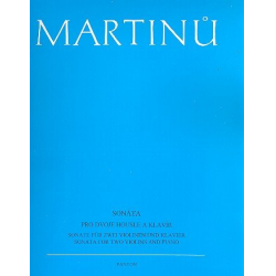 Sonata : für 2 Violinen und Klavier - Bohuslav Martinu
