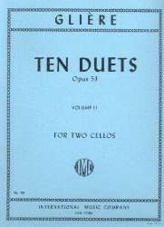 10 Duets op.53 vol.2 (Nos.5-10) : - Reinhold Glière